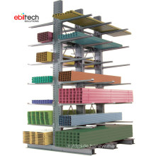 Industrial Warehouse Long Cargo Storage Racking Cantilever Racking System on Sale